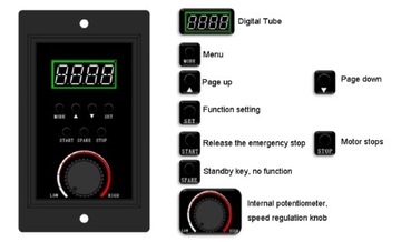 КОНТРОЛЛЕР ДВИГАТЕЛЯ BLDC SEH-400RB 230 В 400 Вт RS-485