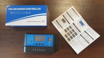 СОЛНЕЧНЫЙ КОНТРОЛЛЕР ЗАРЯДА 12V 24V 50A