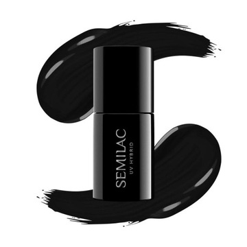 Semilac Lakier hybrydowy 031 Black Diamond 7ml