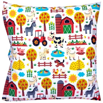 Poszewka na jaśka poduszkę 40x60 FARMA