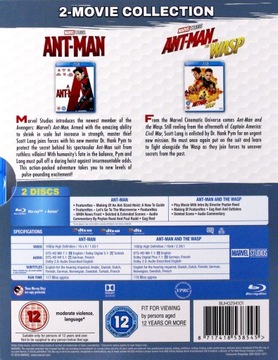 ЧЕЛОВЕК-МУРАВЕЙ 1+2 [BLU-RAY]