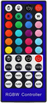 Пульт для светодиодных лент RGBW K40 6A 60109