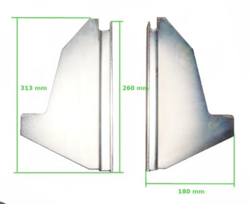 Адаптеры мувера Р1 на ось Fendt 1