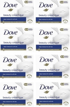 DOVE Mydło w kostce kremowe Beauty Cream Bar 8 x 90 g