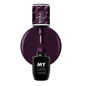 MYLAQ Lakier Hybrydowy M064 My Sweet Raisin 5 ml B