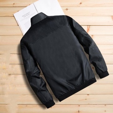 Men's Bomber Jackets Winter Plush Lined Wear-Resis