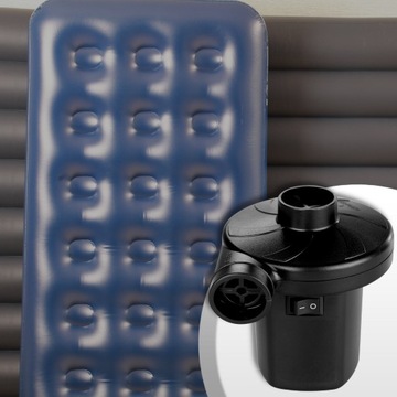 ЭЛЕКТРИЧЕСКИЙ НАСОС МАТРАС ДЛЯ БАССЕЙНА 12 В/230 В + АВТОМОБИЛЬНЫЕ ВЕЛОСИПЕДНЫЕ КОНЦЫ