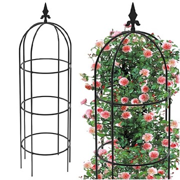 PERGOLA OGRODOWA TARASOWA METALOWA PODPORA DO ROŚLIN KWIATÓW SŁUP 100 CM