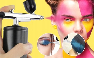 Электрический аэрограф-пистолет для нанесения аэрографа на ногти