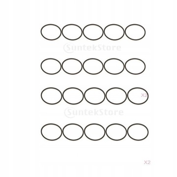 20 DVD Drive Belts Spare Rings
