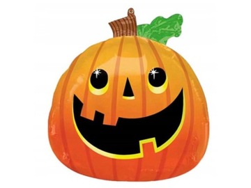 Balon Halloween pomarańczowa DYNIA 50x60 cm