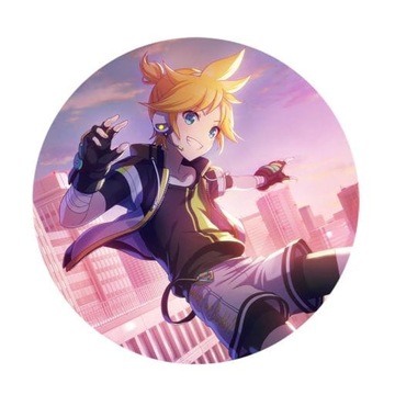 Przypinka Vocaloid Kagamine Len 58mm prezent dla fana anime