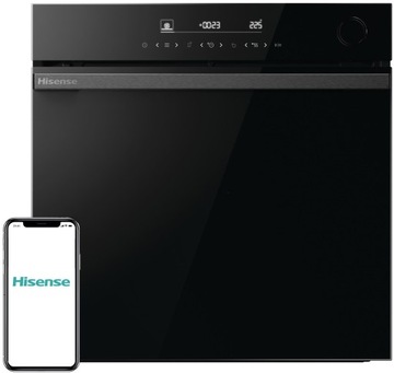 HISENSE BSA66346PDBG WiFi STEAM ЧЕРНЫЙ духовой шкаф