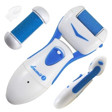 PILNIK DO STÓP PIĘT ELEKTRYCZNY BEZPRZEWODOWY TARKA FREZARKA WYMIENNE ROLKI