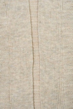 Gap Klasyczna Kobieca Narzuta Lekki Beżowy Sweter Bawełna S 36