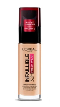 Loreal Infallible 32H długotrwały podkład do twarzy, odc. 125 Natural Beige