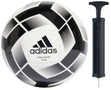 PIŁKA NOŻNA ADIDAS Starlancer Club 4 HT2453 POMPKA