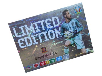 PANINI UEFA EURO 2020 KARTY PIŁKARSKIE LIMITED DAVID DE GEA