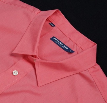 PREMIER MAN KORALOWA KOSZULA - 2XL- KRÓTKI RĘKAW