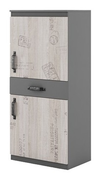 Szafka SA-08 SANTANA nowoczesny system MŁODZIEŻOWY