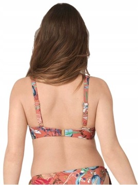 TRIUMPH Botanical Leaf W 02 biustonosz bikini miękki z fiszbinami 44D / 90D