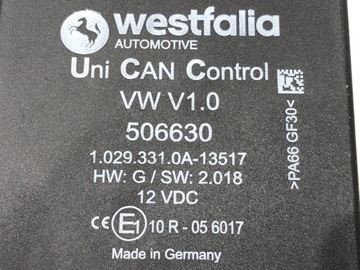 MODUL HÁK SKODA OCTAVIA II 506630 KOMBI 04-13 ŘÍZENÍ