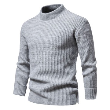 Mens Fashion Color Matching Large Cotton Cardigan