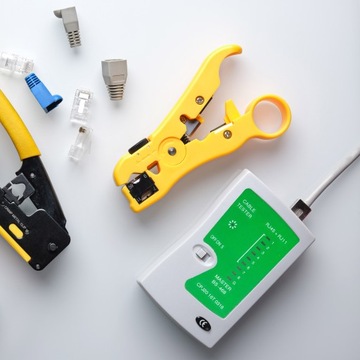 ТЕСТЕР СВЕТОДИОДНЫХ СЕТЕВЫХ КАБЕЛЕЙ RJ45 RJ11