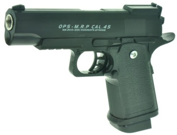 МЕТАЛЛИЧЕСКИЙ ПИСТОЛЕТ ДЛЯ ПЛАСТИКОВЫХ ШАРИКОВ BLACK OPS