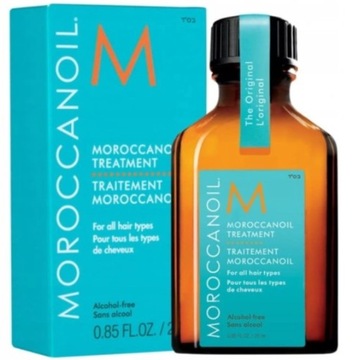 MOROCCANOIL OLEJEK KURACJA DO WŁOSÓW NAWILŻENIE REGENERACJA 25 ML