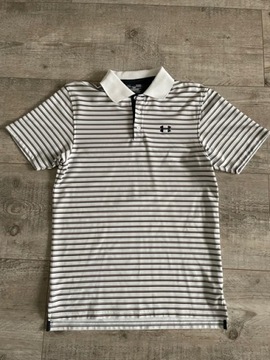 Under Armour Tech Polo 1290140-400 S Niebieskie