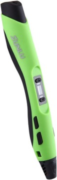Magiczny długopis 3D PEN - SUNLU SL-300A Green / Zielony