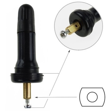 Zawór wentyl gumowy do czujnika TPMS Citroen Ford