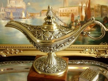 ЛАМПА АЛЛАДИНА БЕЗ ДЖИНА :) ПОДАРОК ​​ДЕДУ, БАБУШКА ВЫГЛЯДИТ КРАСИВО