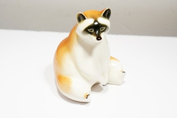 Figurka Porcelanowa Łomonosow Siedzący Szop