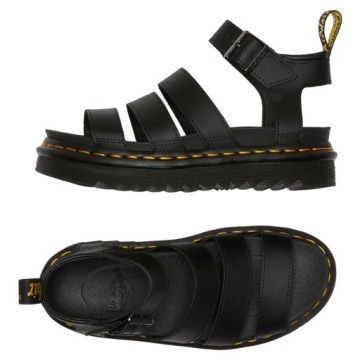 DR. MARTENS BLAIRE BLACK SANDALS размер 42