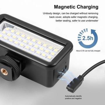 Водонепроницаемая заполняющая лампа PULUZ PU631B