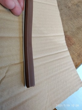 uszczelka do drzwi wewnętrznych bezfelcowych brąz