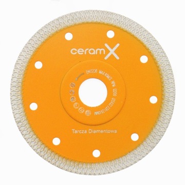 TARCZA DIAMENTOWA DO CIĘCIA GRESU Ceram-X 125mm
