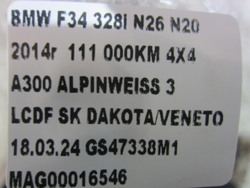 BMW F34 N20 N26 F10 F30 F23 F25 HŘÍDEL OJNICE ORIGINÁLNÍ 7640165 11217640165