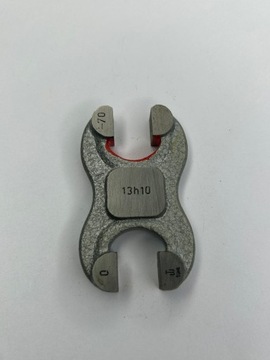 Sprawdzian szczękowy dwustronny 13mm h10 WnW