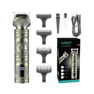 VGR V-962 Złoty metalowy trymer do włosów