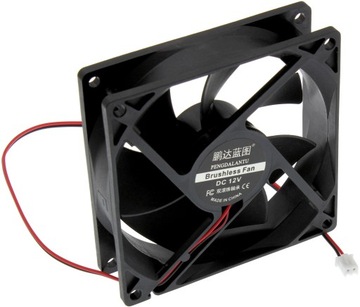 Wentylator 92x92x25mm 12V Fan 9 Wiatrak 2Pin Łożysko