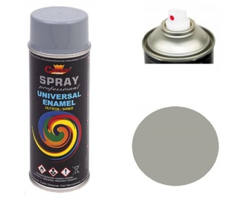 CHAMPION SPRAY UNIWERSALNY FARBA SZARY RAL7001 400ml