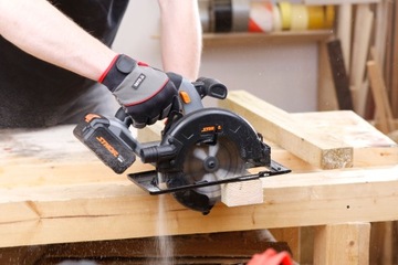 ЦИРКУЛЯРНАЯ ПИЛА 165 ММ АККУМУЛЯТОРНАЯ СИСТЕМА КОРПУСА 20 В STHOR