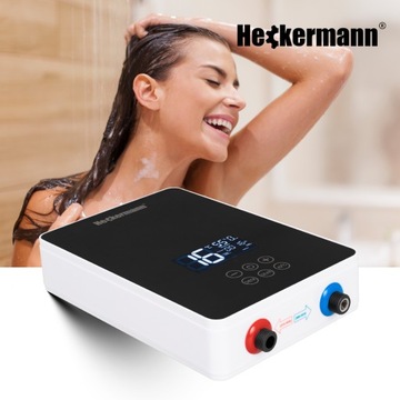 Heckermann SL-X2-60 Черный комплект проточного электрического водонагревателя