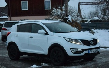 Kia Sportage III SUV 2.0 CRDi 136KM 2012 Kia Sportage 2.0D 4x4 Navi Kamera 2 KPL KOL Led Sprowadzony Oplacony