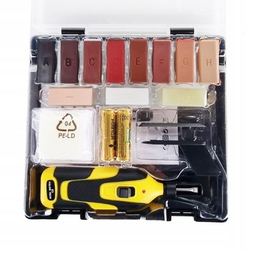 НАБОР ДЛЯ РЕМОНТА МЕБЕЛЬНЫХ ПАНЕЛЕЙ REPAIR WAX 18 ELEMENTS