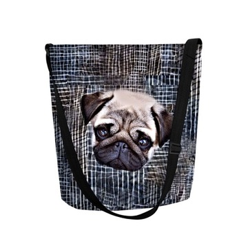 Torebka BERTONI na ramię Funky Mops