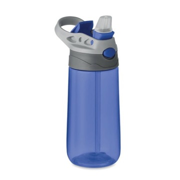 BUTELKA NA WODĘ BIDON Z TRITANU 450ml Niebieska